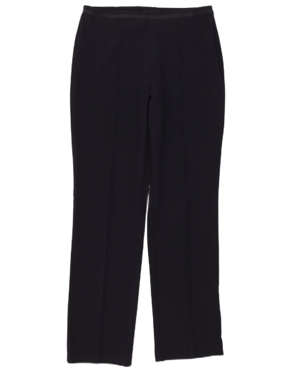 Pantaloni casual pentru femei Marks & Spencer UK 12 Medium W30 L31 Bleumarin