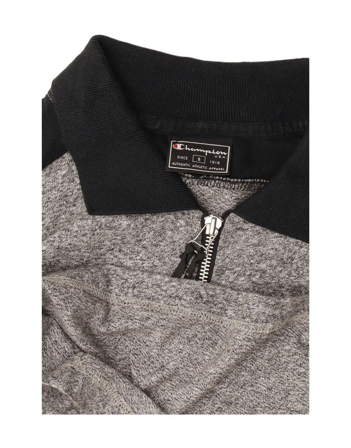 Tricou polo Champion pentru bărbați, gri mic, bloc de culoare