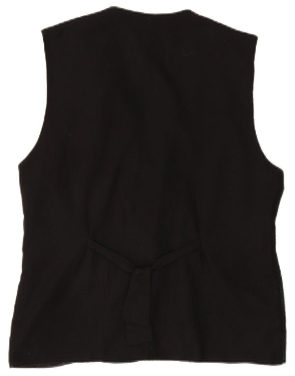 Vestă ACCORDO pentru femei UK 14 Medium Black Patchwork