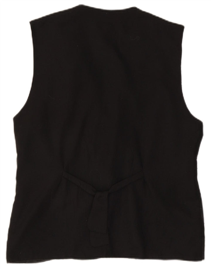 Vestă ACCORDO pentru femei UK 14 Medium Black Patchwork