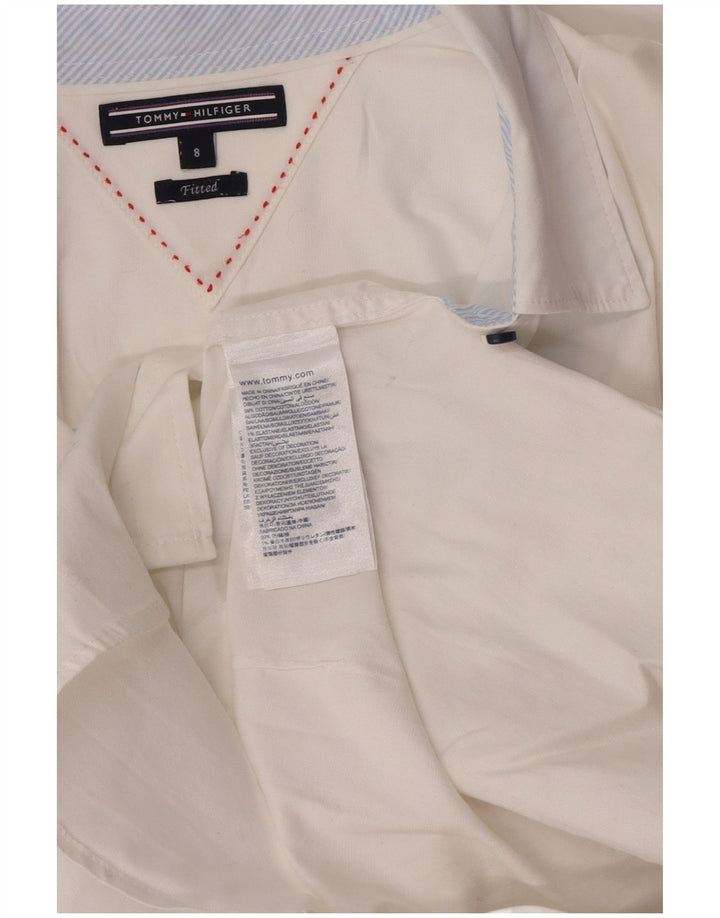 Cămașă pentru femei Tommy Hilfiger US 8 Medium White Bumbac