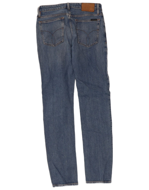 Blugi slim pentru bărbați Calvin Klein W30 L32 Bumbac albastru