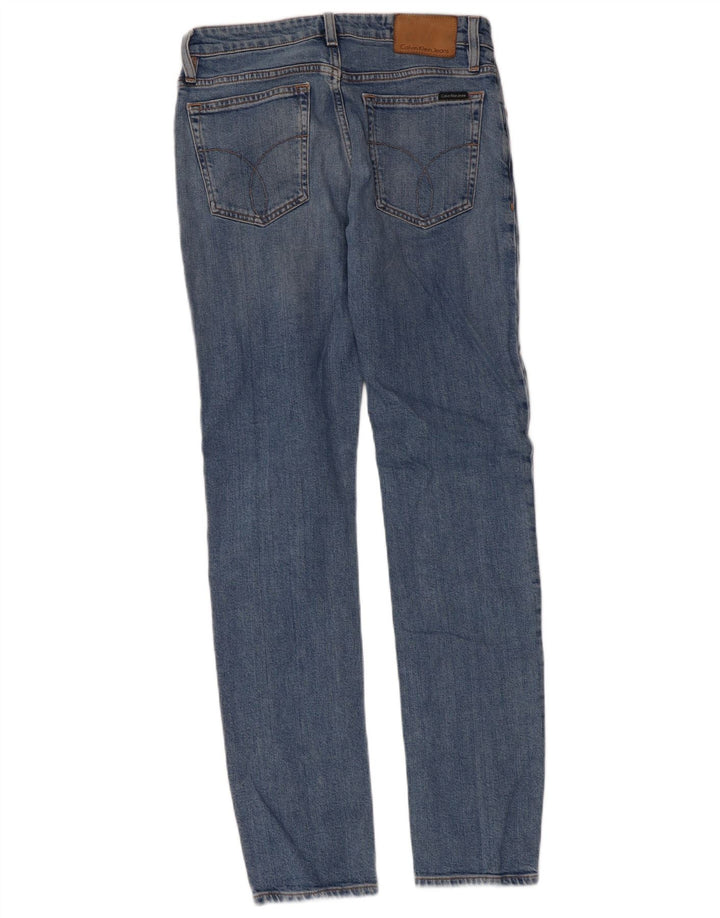 Blugi slim pentru bărbați Calvin Klein W30 L32 Bumbac albastru