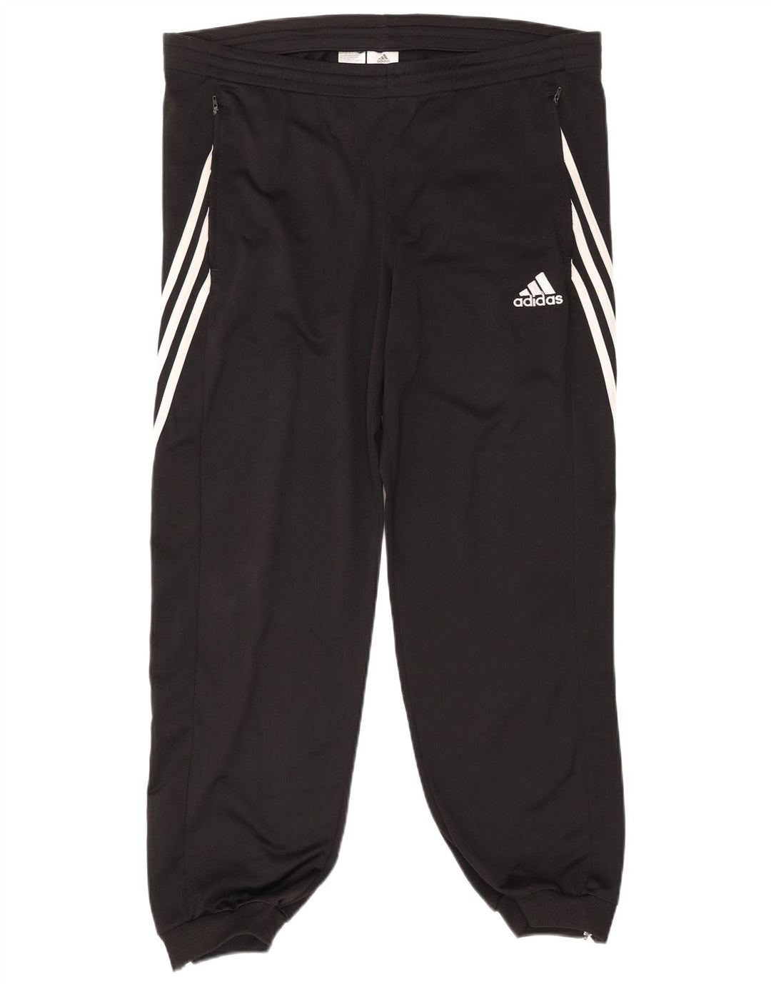 Pantaloni de trening Adidas pentru bărbați Joggeri mari, negru, poliester