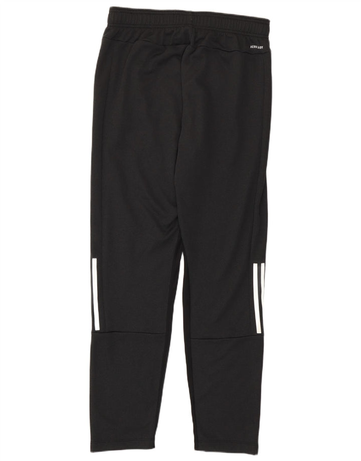Pantaloni de trening Adidas Aeroready pentru bărbați, poliester mediu negru