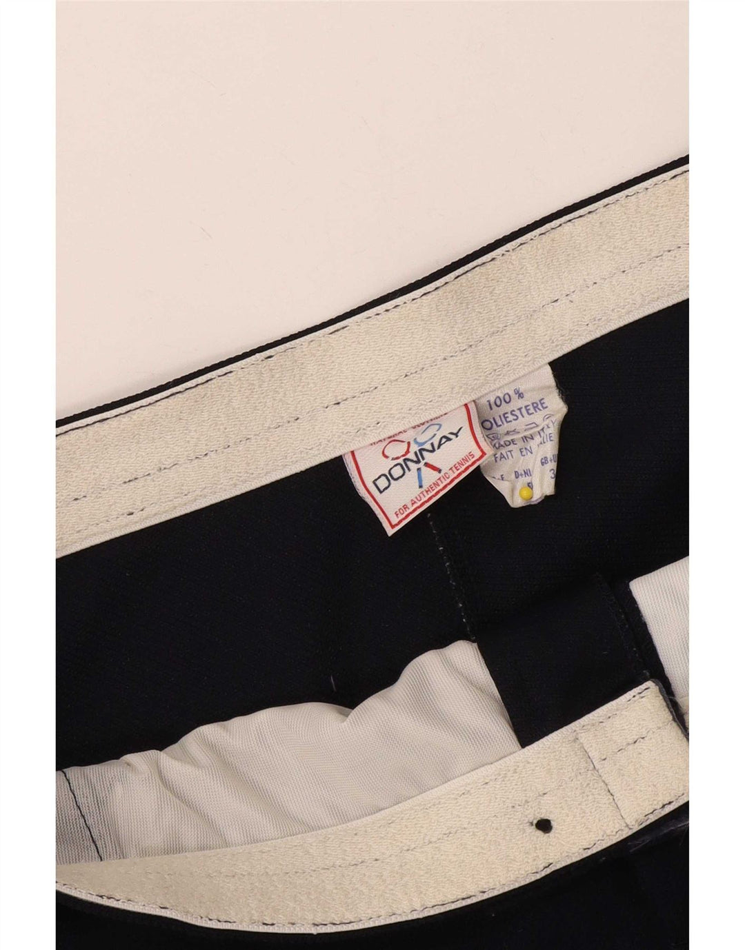 Pantaloni pantaloni chino Donnay pentru femei IT 46 Large W36 Poliester bleumarin