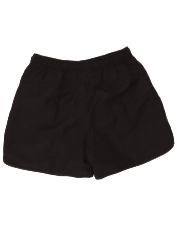 Pantaloni scurti sport grafic Reebok pentru bărbați, poliester negru mic