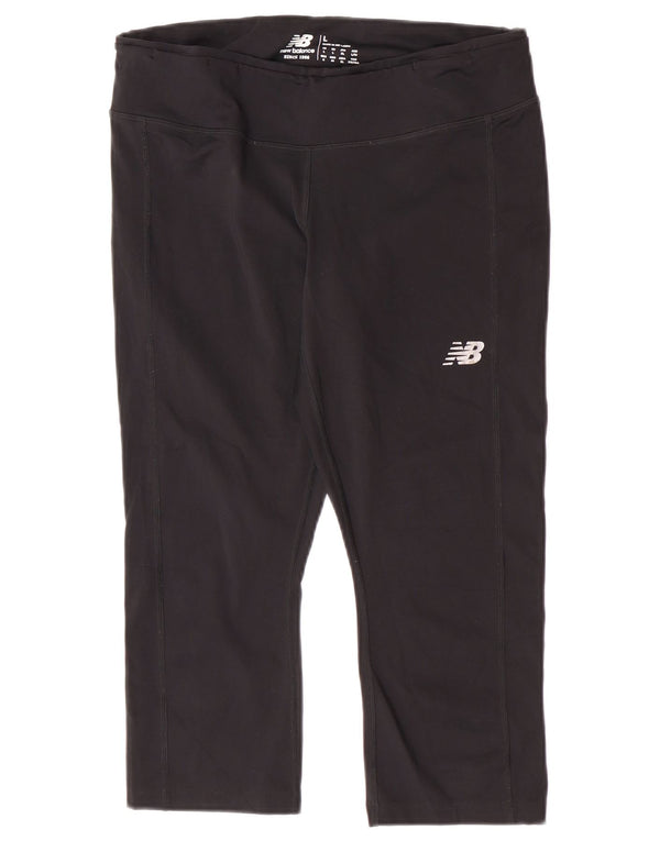 Leggings Capri New Balance pentru femei UK 14 Large Black