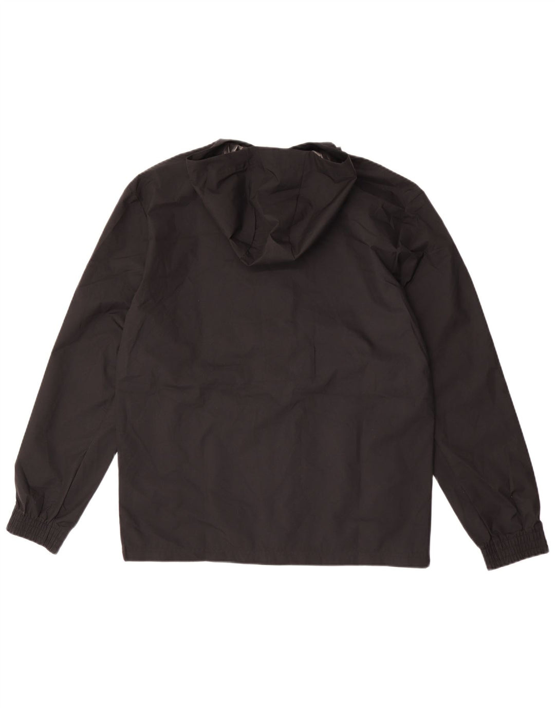 Jachetă de ploaie cu glugă pentru bărbați Adidas UK 36 Poliester negru mic
