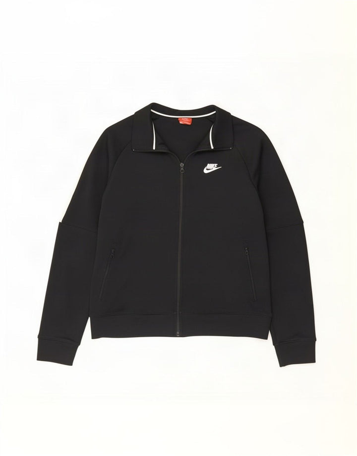 Jachetă de trening pentru bărbați Nike, mare, negru, poliester color bloc