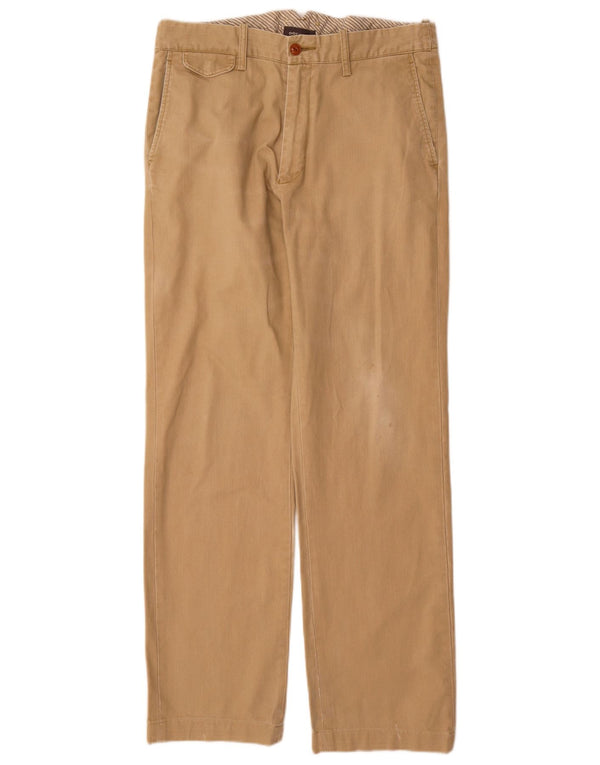 Dockers Pantaloni Chino Drepți Bărbați L33 L32 Bumbac Bej