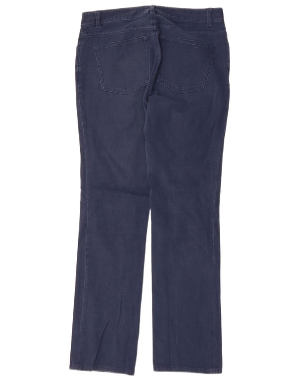 Pantaloni casual conici pentru femei CHAPS US 8 Medium W32 L32 Bumbac bleumarin