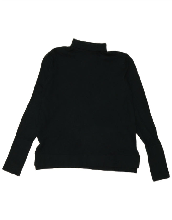 Pulover cu gât rulat Zara pentru femei UK 14 Medium Green Modal