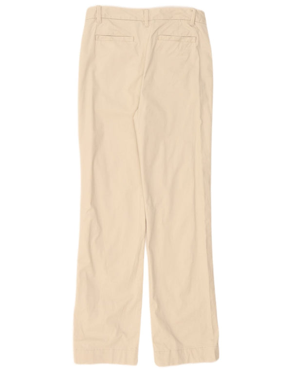 Pantaloni chino drepti pentru femei Marks & Spencer UK 10 Small W30 L32 Bej