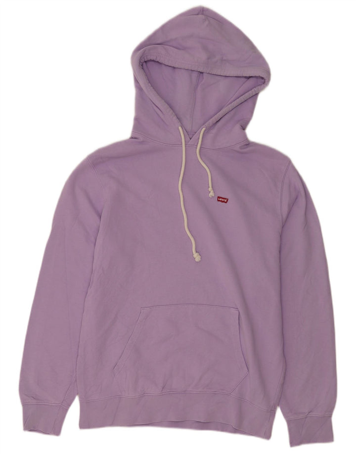 Pulover Levi's Standard pentru bărbați, bumbac violet mediu
