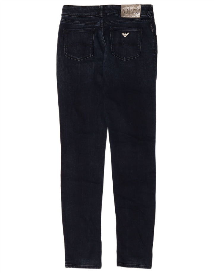 Blugi slim pentru femei Armani W26 L29 bumbac bleumarin