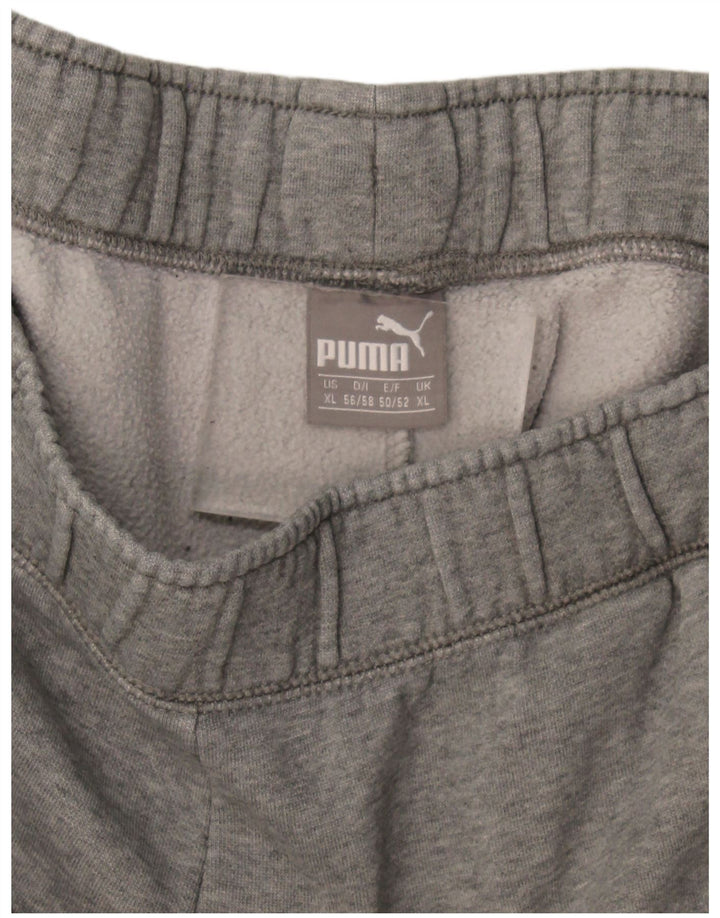 Pantaloni de trening cu grafică Puma pentru bărbați Pantaloni de jogging XL gri