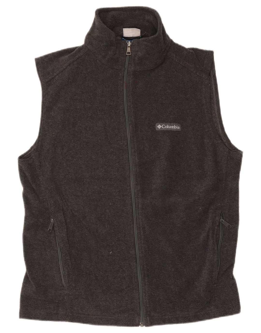 Columbia pentru femei Fleece Gilet UK 14 Medium Gri Poliester