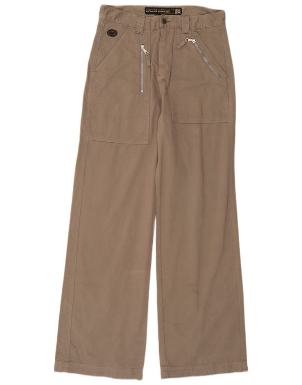 Killer Loop Pantaloni casual pentru bărbați cu picioare largi IT 46 Small W30 L34 Bumbac gri