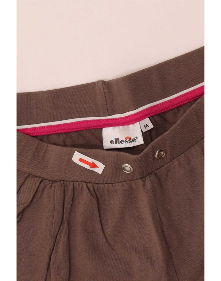 Pantaloni de trening pentru femei Ellesse UK 12, bumbac maro mediu