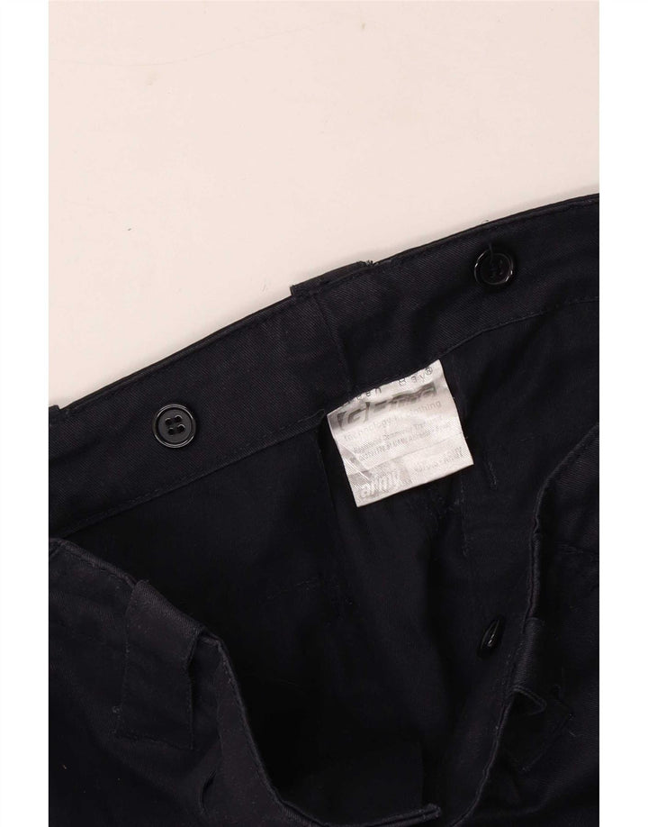 Pantaloni scurti cargo vintage pentru bărbați, medii W32, poliester bleumarin