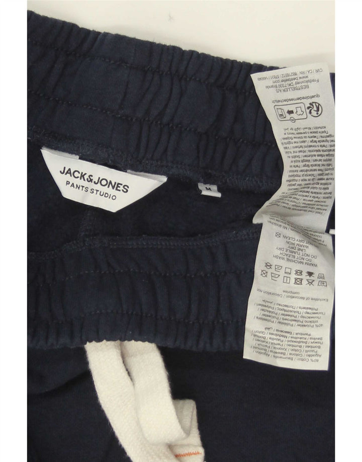 Jack & Jones Pantaloni de trening pentru bărbați Pantaloni de jogging Mediu Bumbac bleumarin