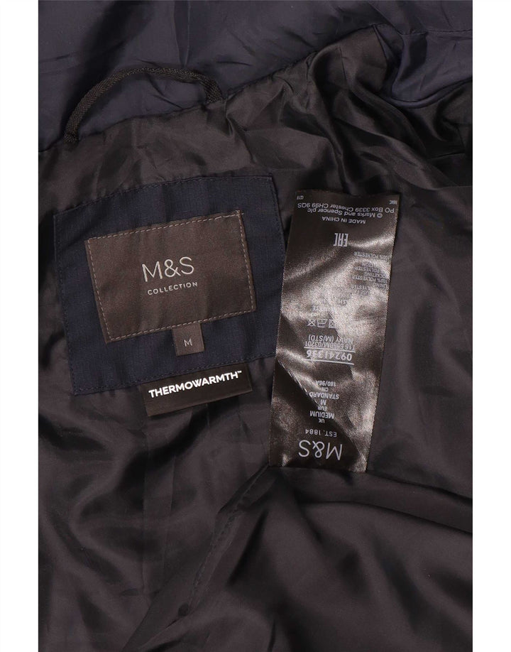 Jachetă căptușită pentru bărbați Marks & Spencer UK 38 Medium Bleumarin Poliester