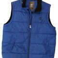 Gilet căptușit pentru băieți Timberland 13-14 ani poliester albastru mic