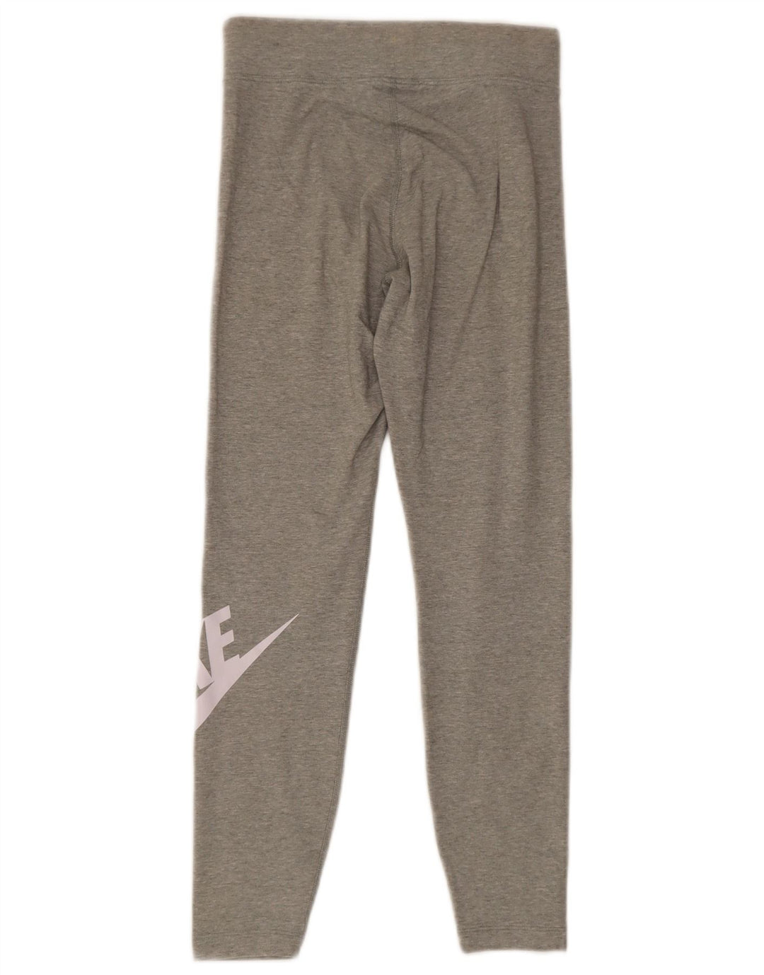 Leggings grafic Nike pentru femei UK 10, bumbac gri mic