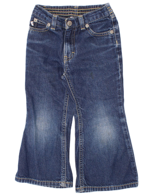 Blugi evazați pentru fete Tommy Hilfiger 2-3 ani W20 L14 Bumbac Albastru