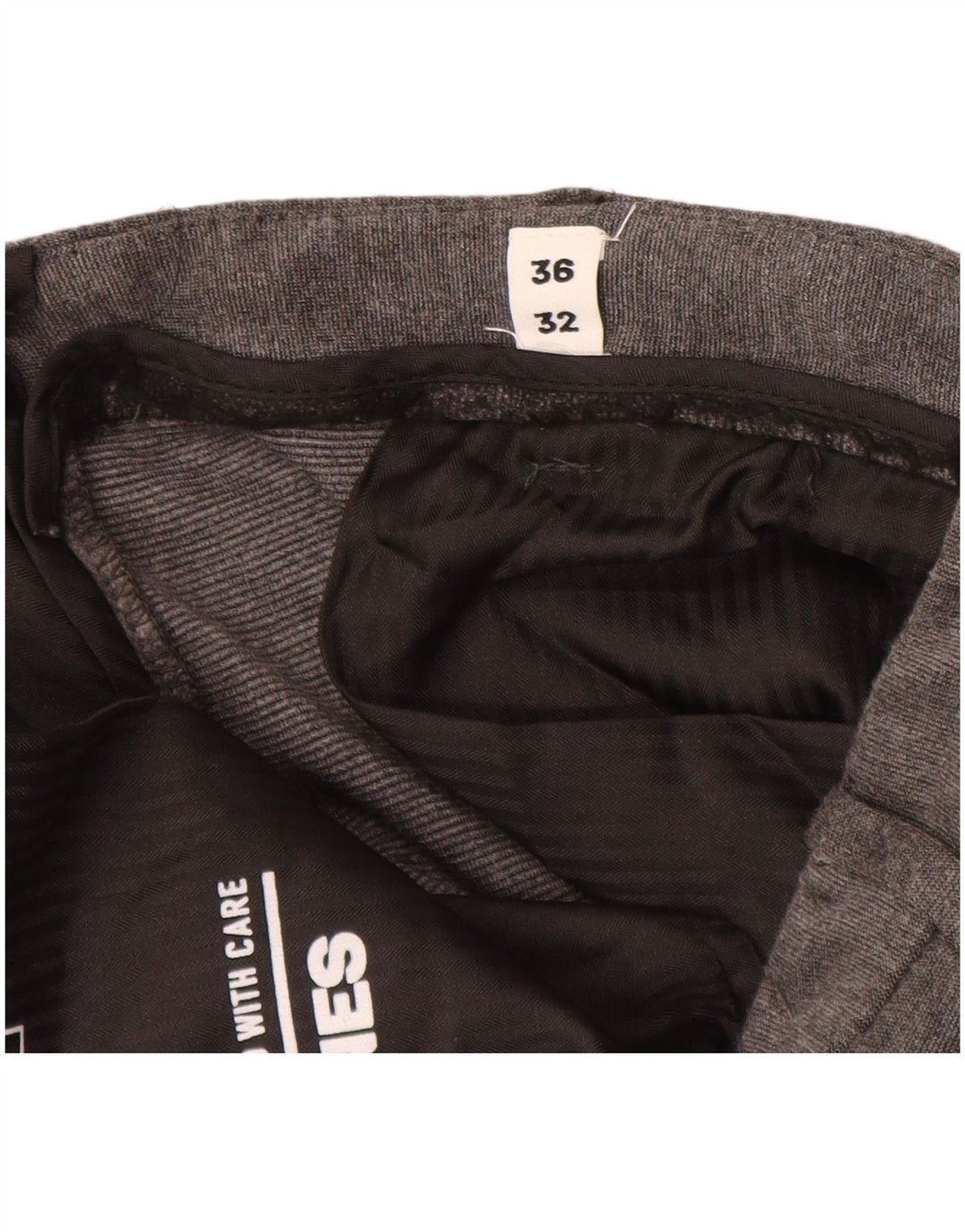 Pantaloni chino subțiri JACK & JONES pentru bărbați, L36 L32, viscoză gri