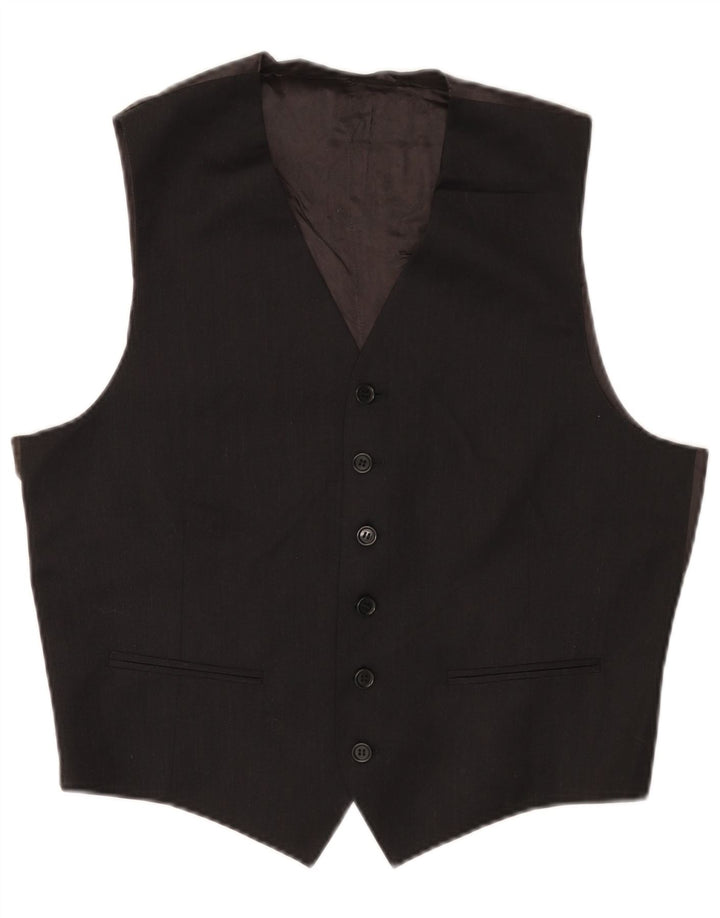 Vestă vintage pentru bărbați, gri mediu