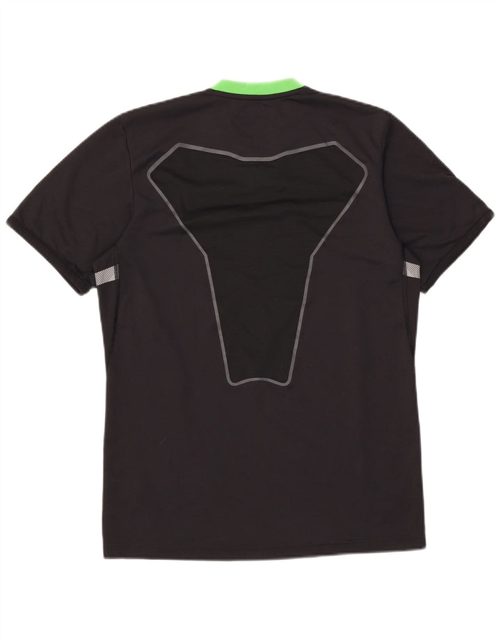 Tricou Adidas Climacool pentru bărbați Top mic negru Colorblock