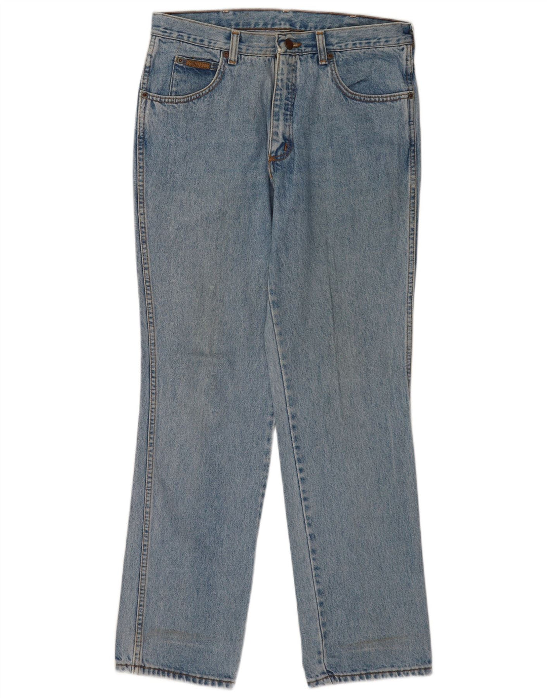 Blugi drepte pentru bărbați Wrangler Texas W34 L32 Bumbac albastru