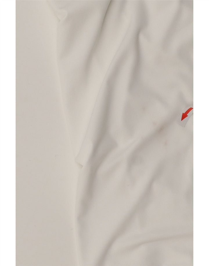 Tricou Adidas Climalite pentru bărbați Top Medium Alb Poliester