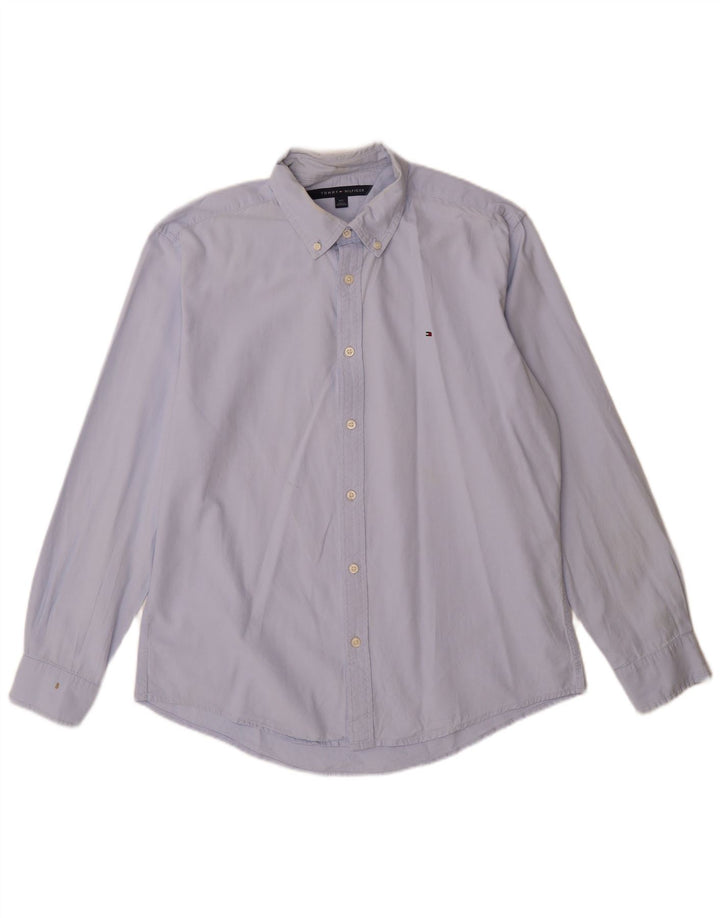 Cămașă pentru bărbați Tommy Hilfiger, mare, albastră