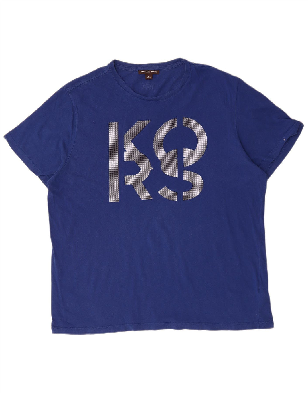 Tricou grafic pentru bărbați MICHAEL KORS Top XL Bumbac albastru
