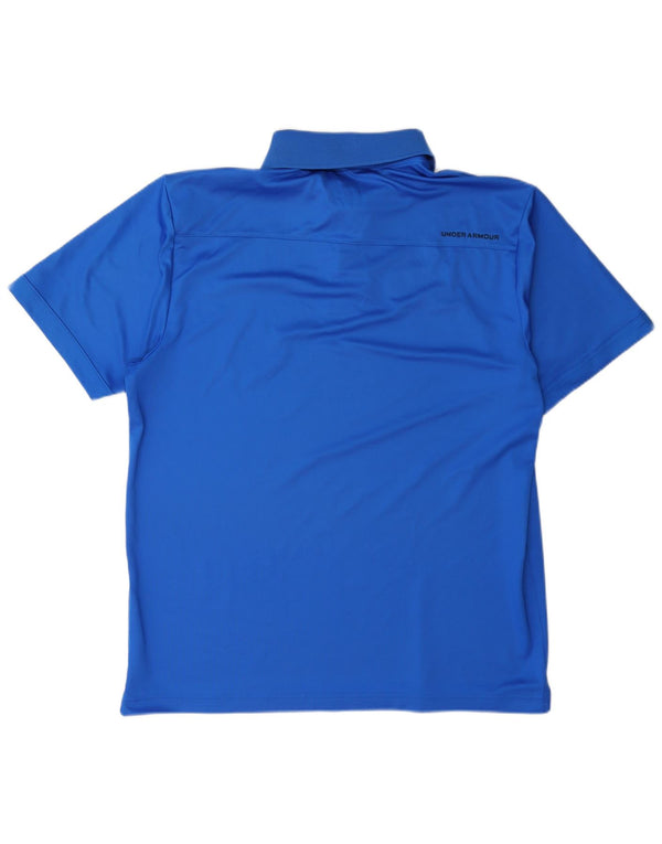 Tricou polo Under Armour Heat Gear pentru bărbați, mare, albastru