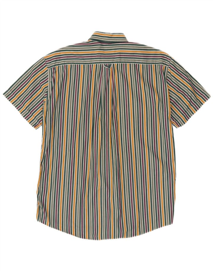 Cămașă cu mânecă scurtă pentru bărbați MISSONI Mărimea 38/39 Mic, cu dungi multicolore