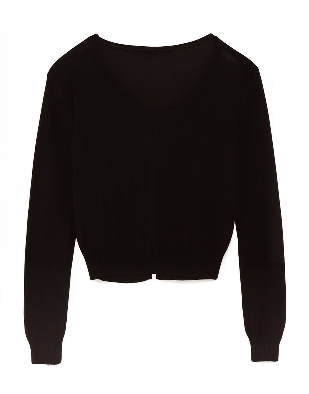 Max & Co. Top cardigan crop pentru femei UK 12 Medium Black