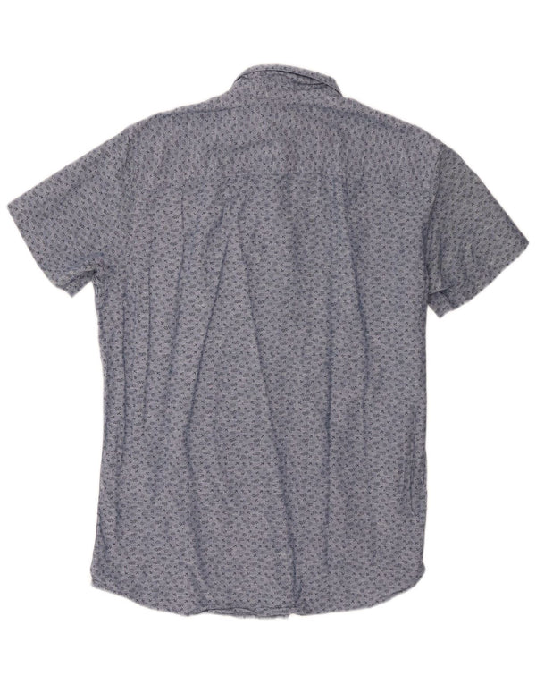 Cămașă pentru bărbați Jack & Jones Slim Fit, mare, albastru, bumbac