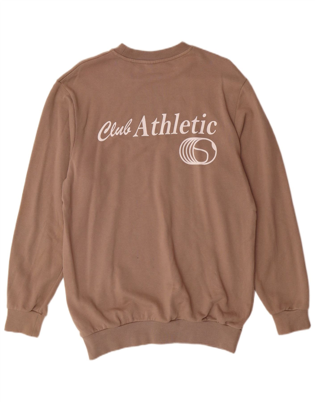 JACK & JONES Hanorac grafic pentru bărbați Pulover Bumbac mediu bej