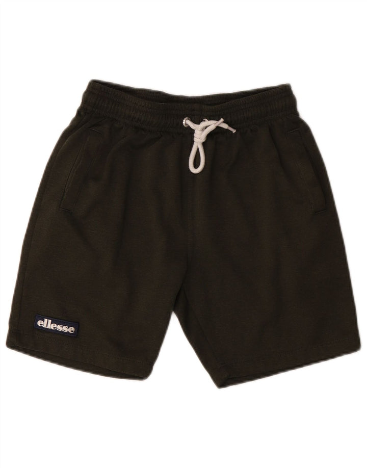 Pantaloni scurți sport Ellesse pentru băieți 12-13 ani Kaki Poliester
