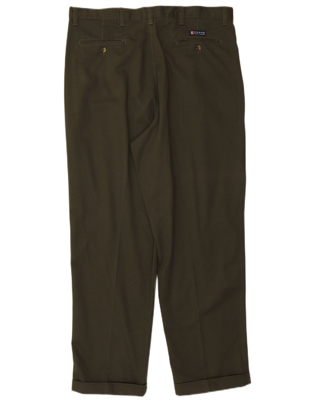Pantaloni chino pentru bărbați CHAPS RALPH LAUREN L38 L30 bumbac kaki
