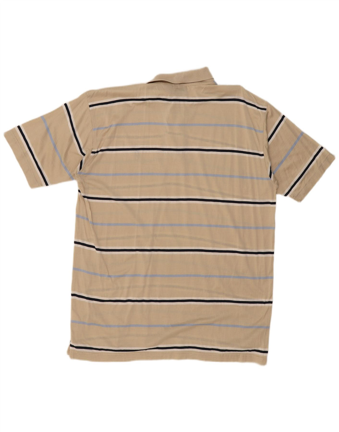 CONTE OF FLORENCE Tricou polo pentru bărbați XL, bumbac cu dungi bej