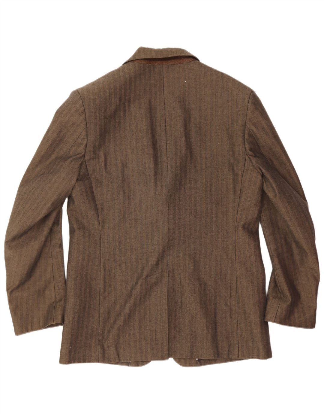 Blazer pentru bărbați Monsoon cu 2 nasturi, UK 38, bumbac cu dungi maro mediu