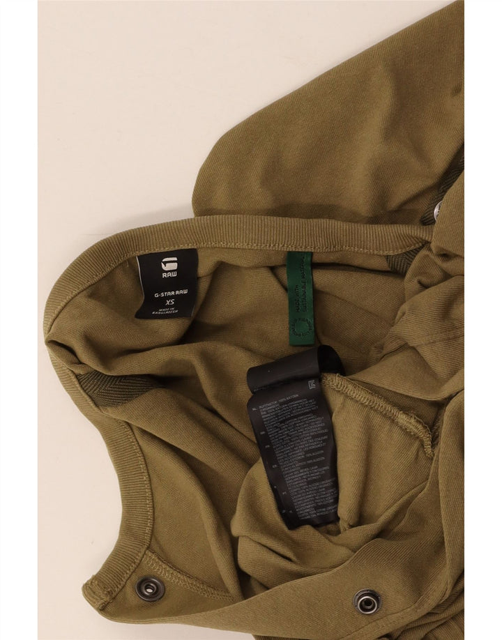 Salopetă supradimensionată fără mâneci pentru femei G-STAR UK 6 XS bumbac kaki