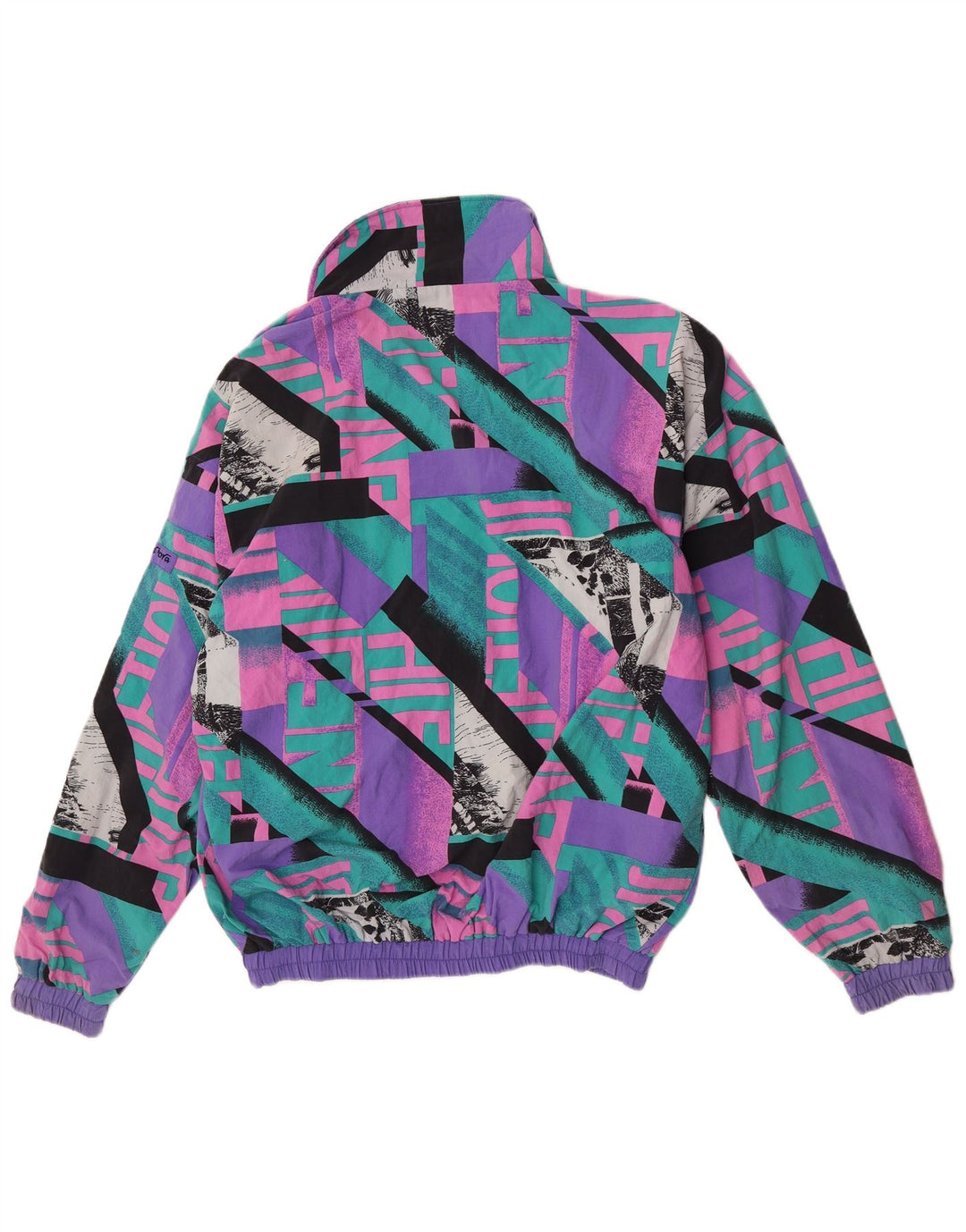 Jachetă de trening Pandora pentru bărbați cu grafică XL, violet, geometrică