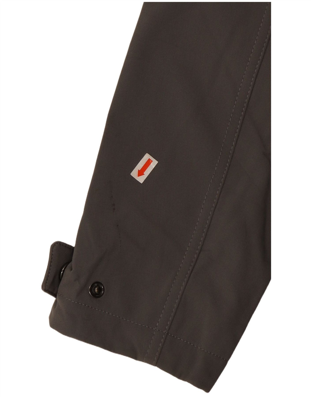 CALVIN KLEIN Jachetă Windbreaker cu glugă pentru femei UK 6 XS Poliester gri