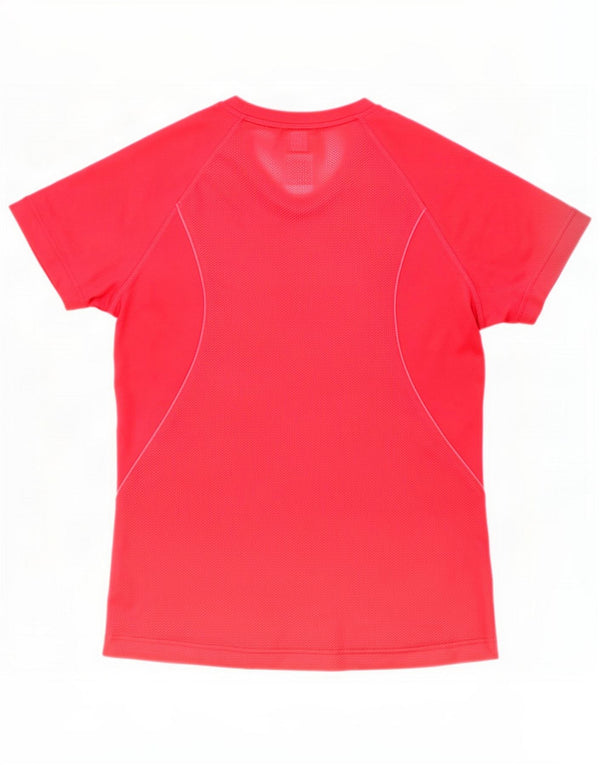 Adidas Womens Climacool T-Shirt Top UK 12 Medium Pink Poliester